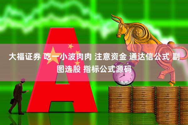 大福证券 吃一小波肉肉 注意资金 通达信公式 副图选股 指标公式源码