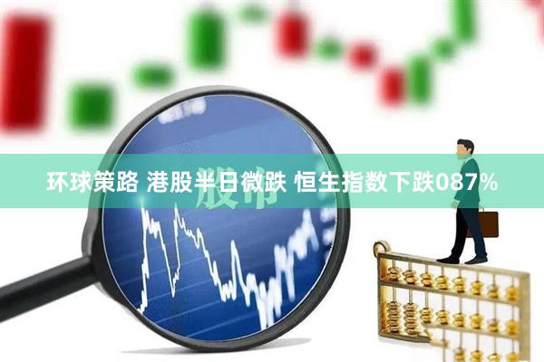环球策路 港股半日微跌 恒生指数下跌087%